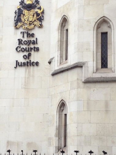 the courts of justice (constantly featured in the news unfortunately)