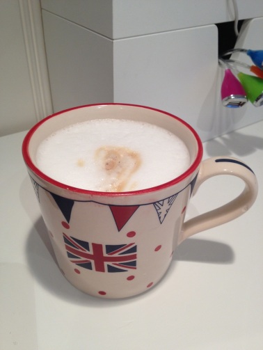 coffee in my 'work' mug
